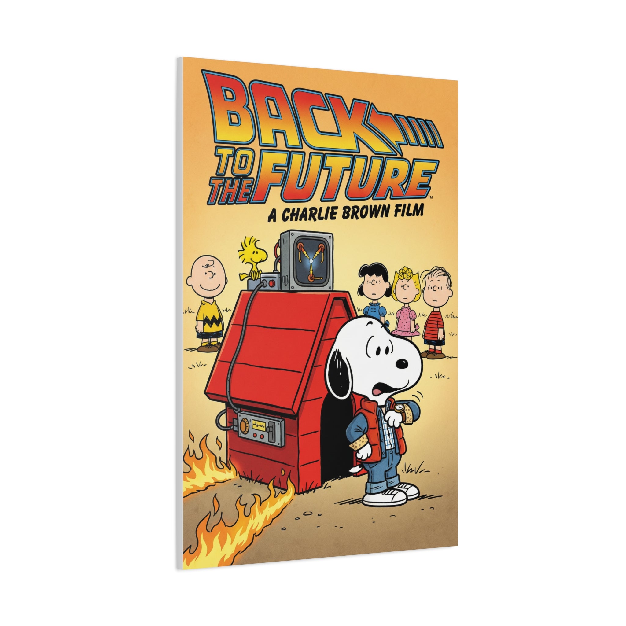 Back To The Future Canvas