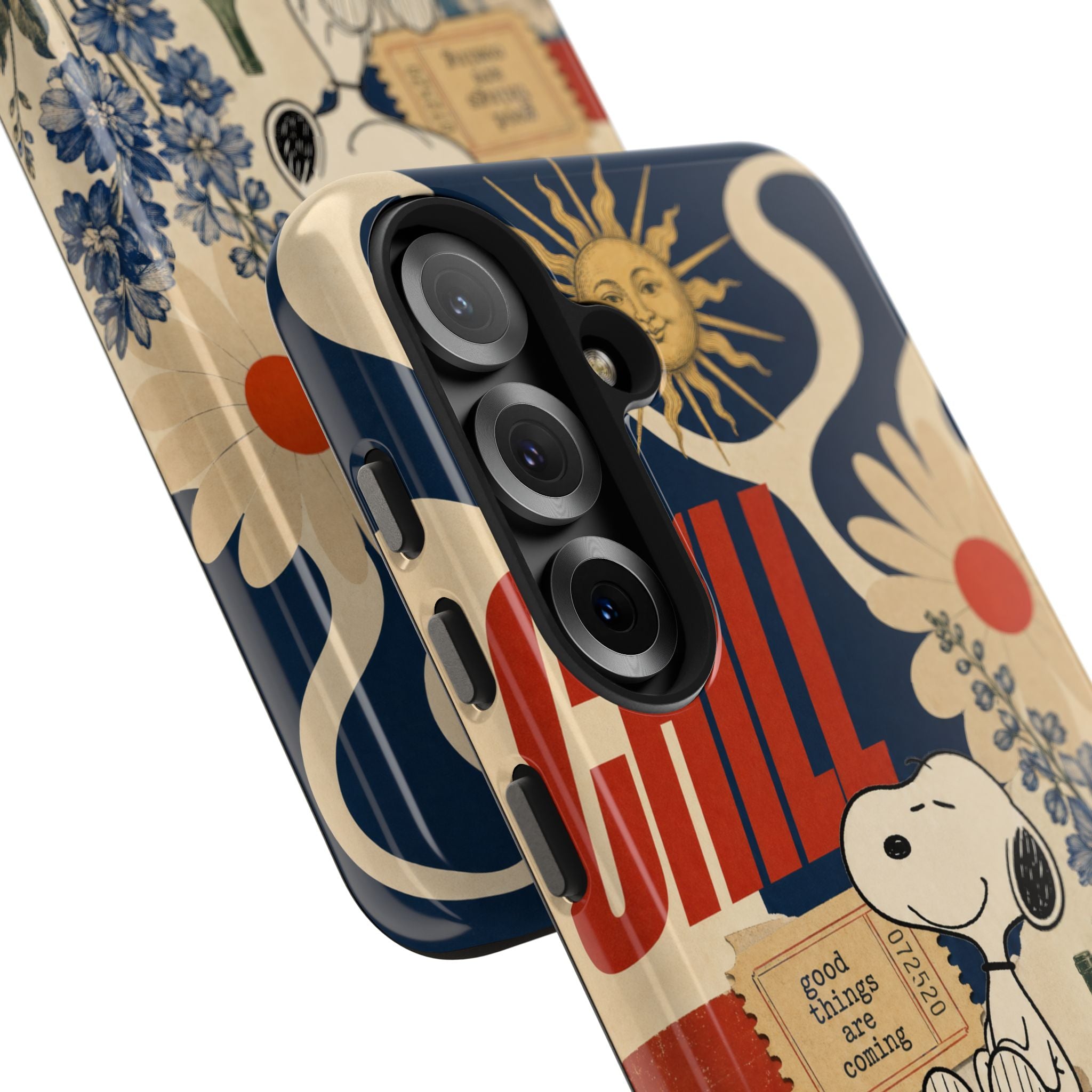Snoopy Chill Collage Case