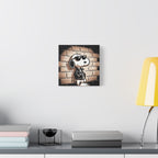 Cool Sunglasses Dog Canvas