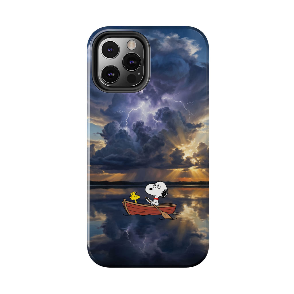 Stormy Rowboat Phone Case