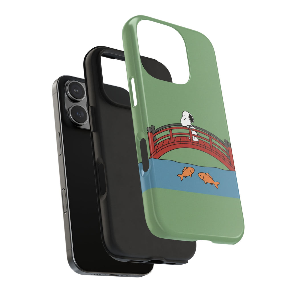 Koi Bridge Phone Case