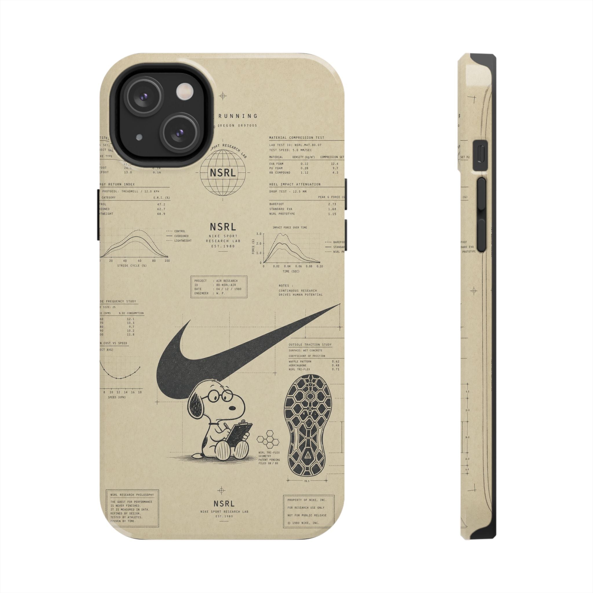 Graph Paper Phone Case