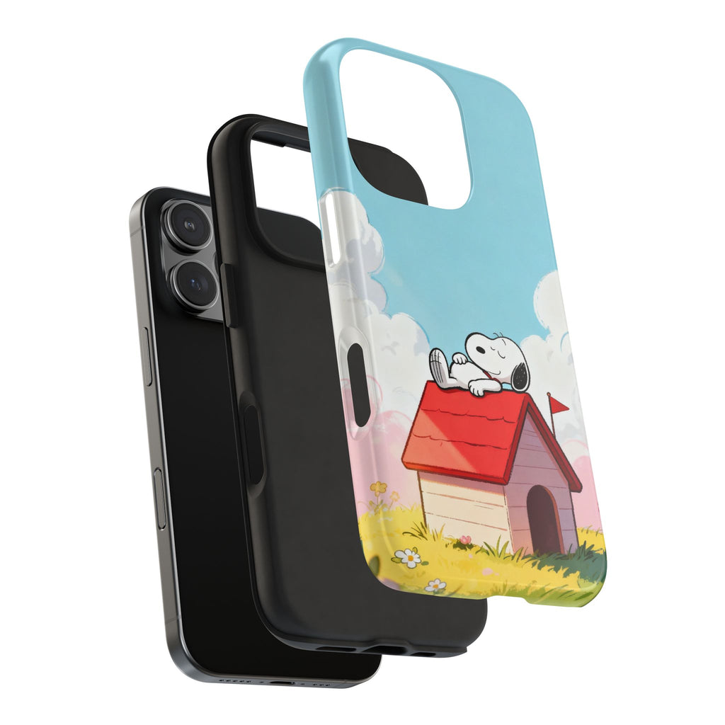 Relaxing Doghouse Phone Case