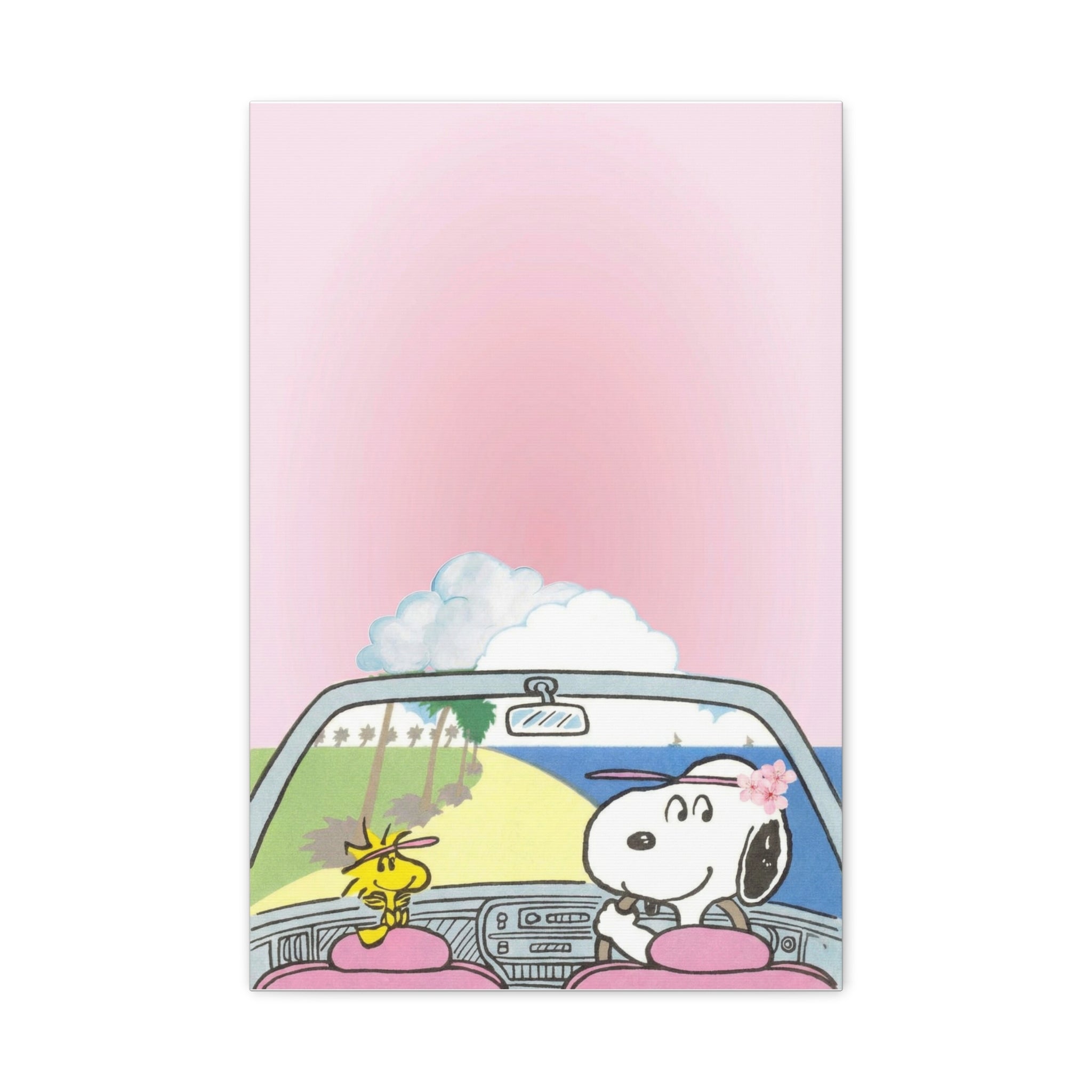 Woodstock Road Trip Canvas