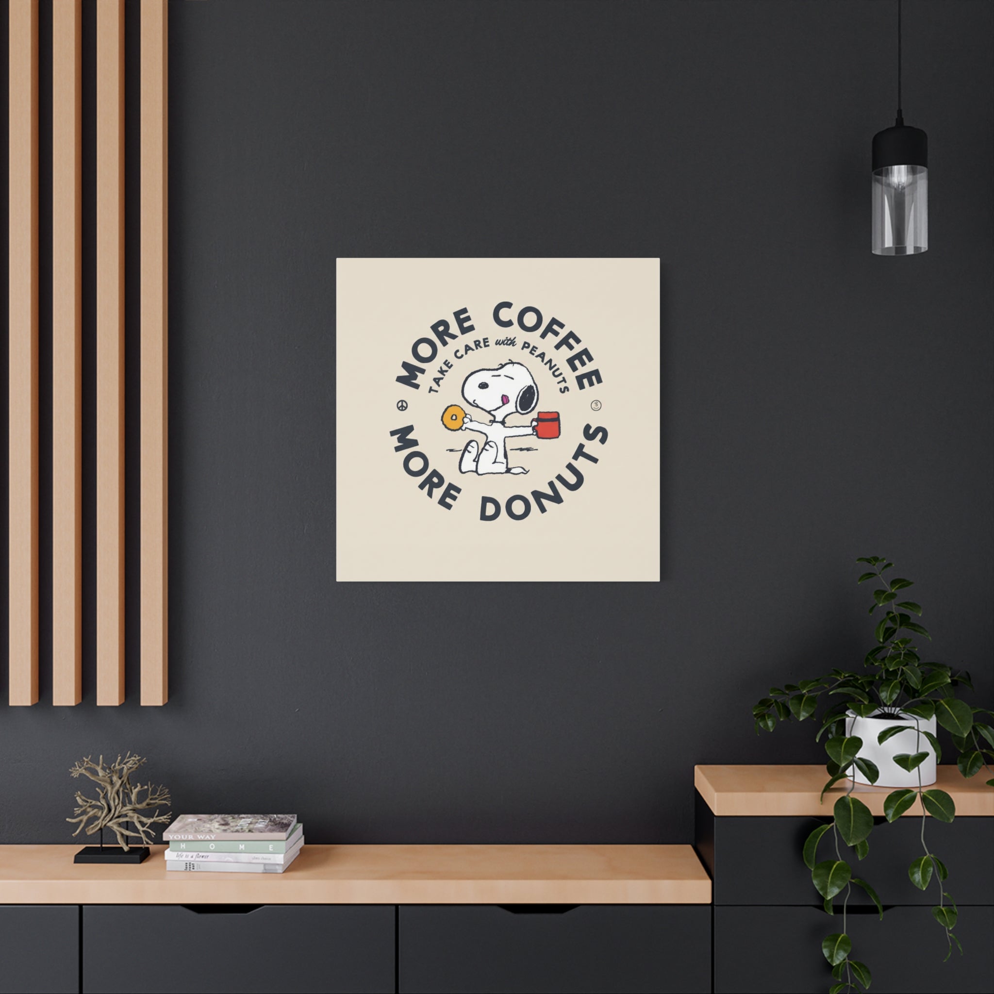 Coffee And Donuts Canvas