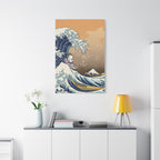 Surfing Snoopy Wave Canvas
