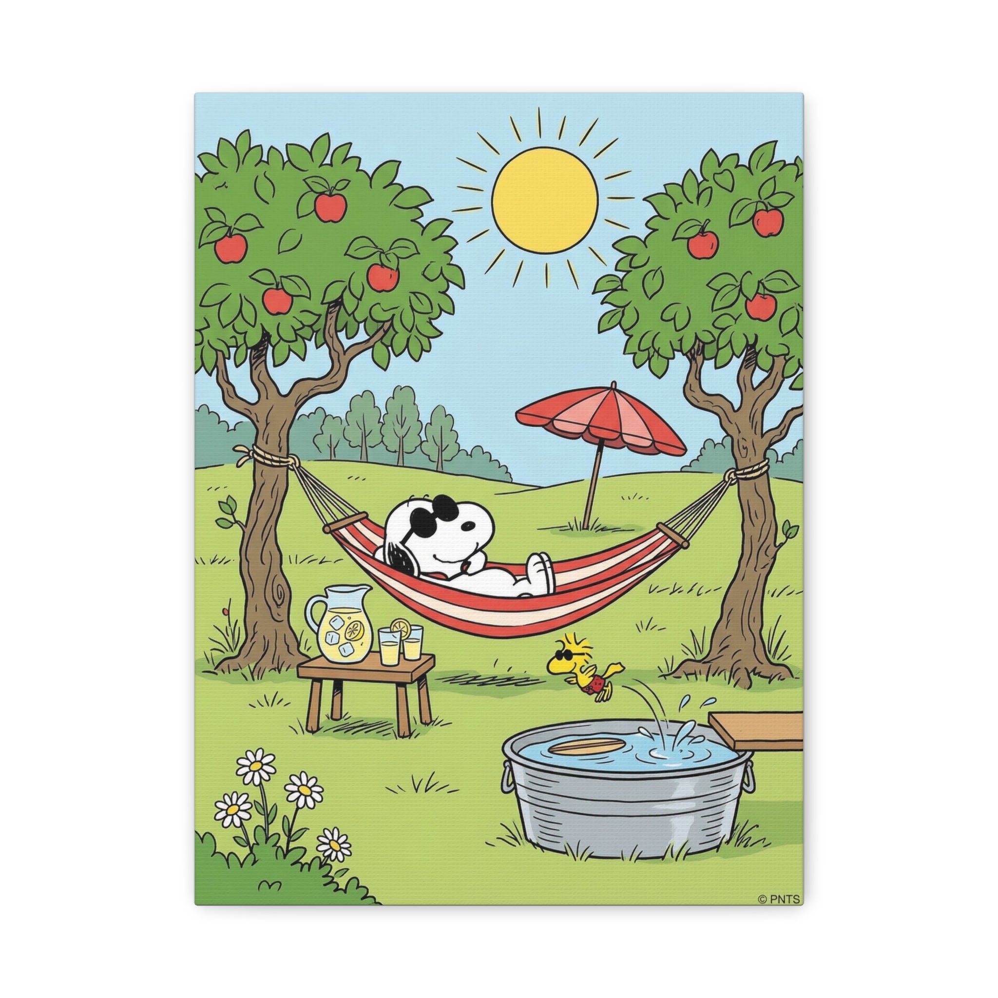 Snoopy Hammock Canvas
