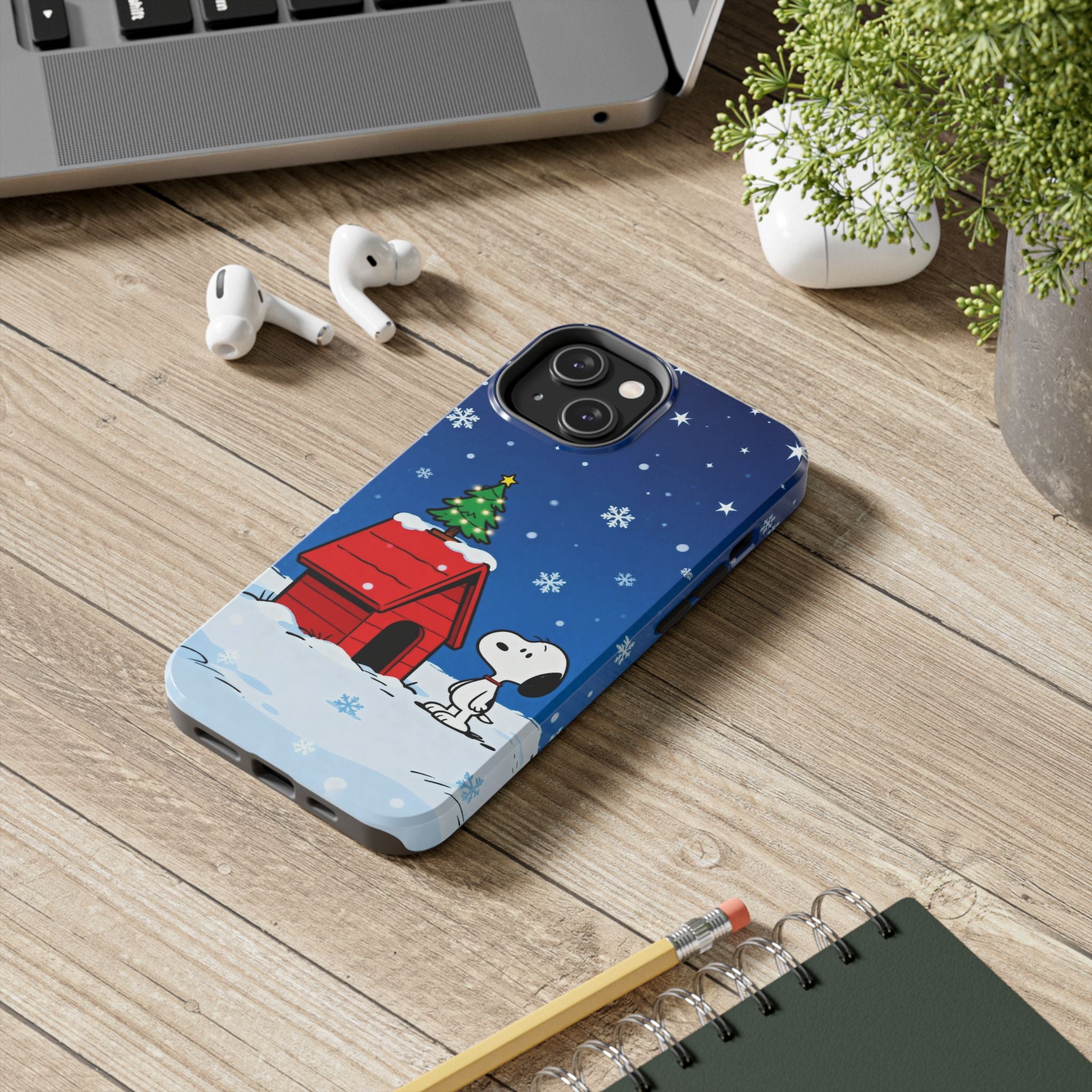 Christmas Doghouse Phone Case