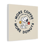 Coffee And Donuts Canvas