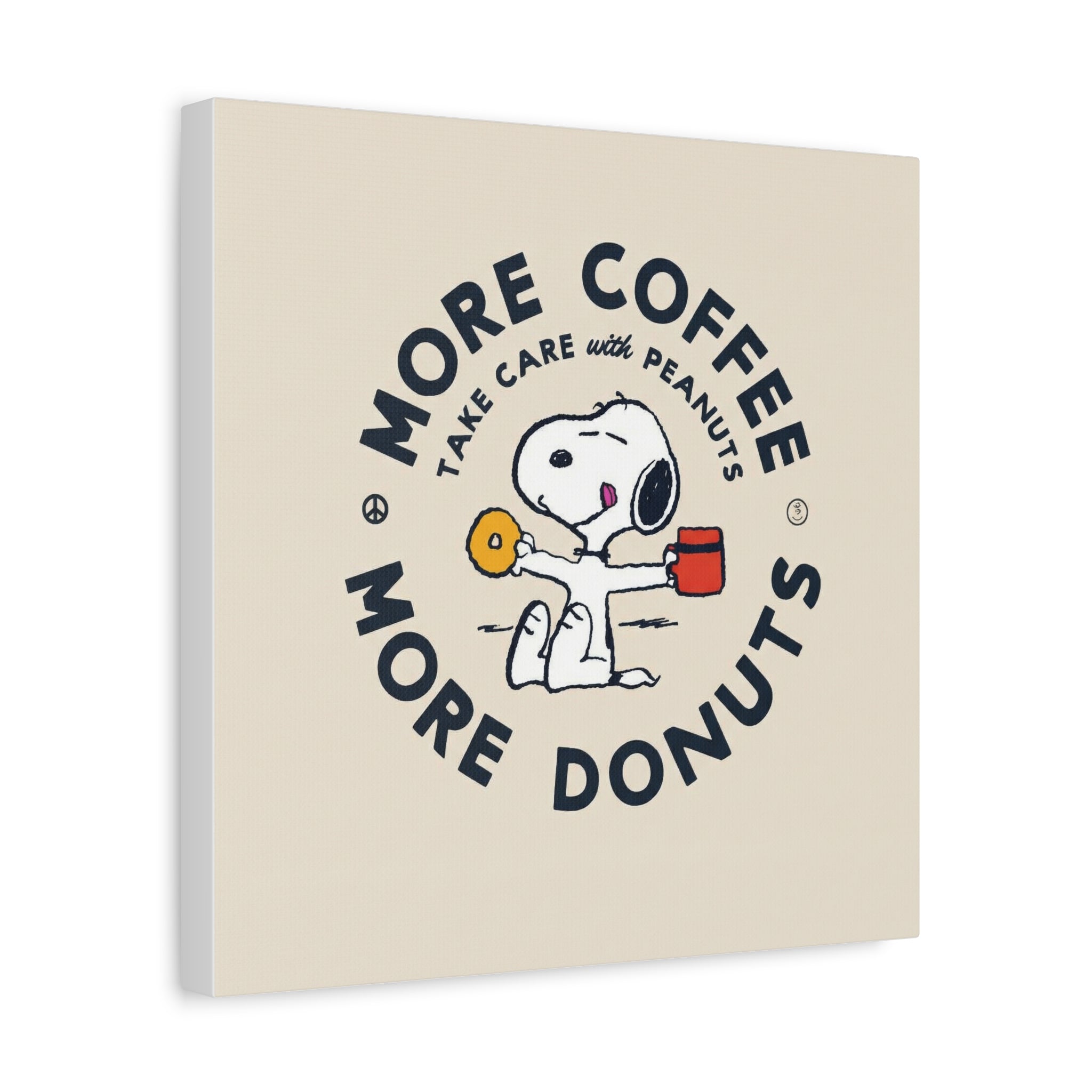 Coffee And Donuts Canvas