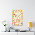 Snoopy Positive Affirmations Canvas