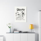 Snoopy Radio Canvas