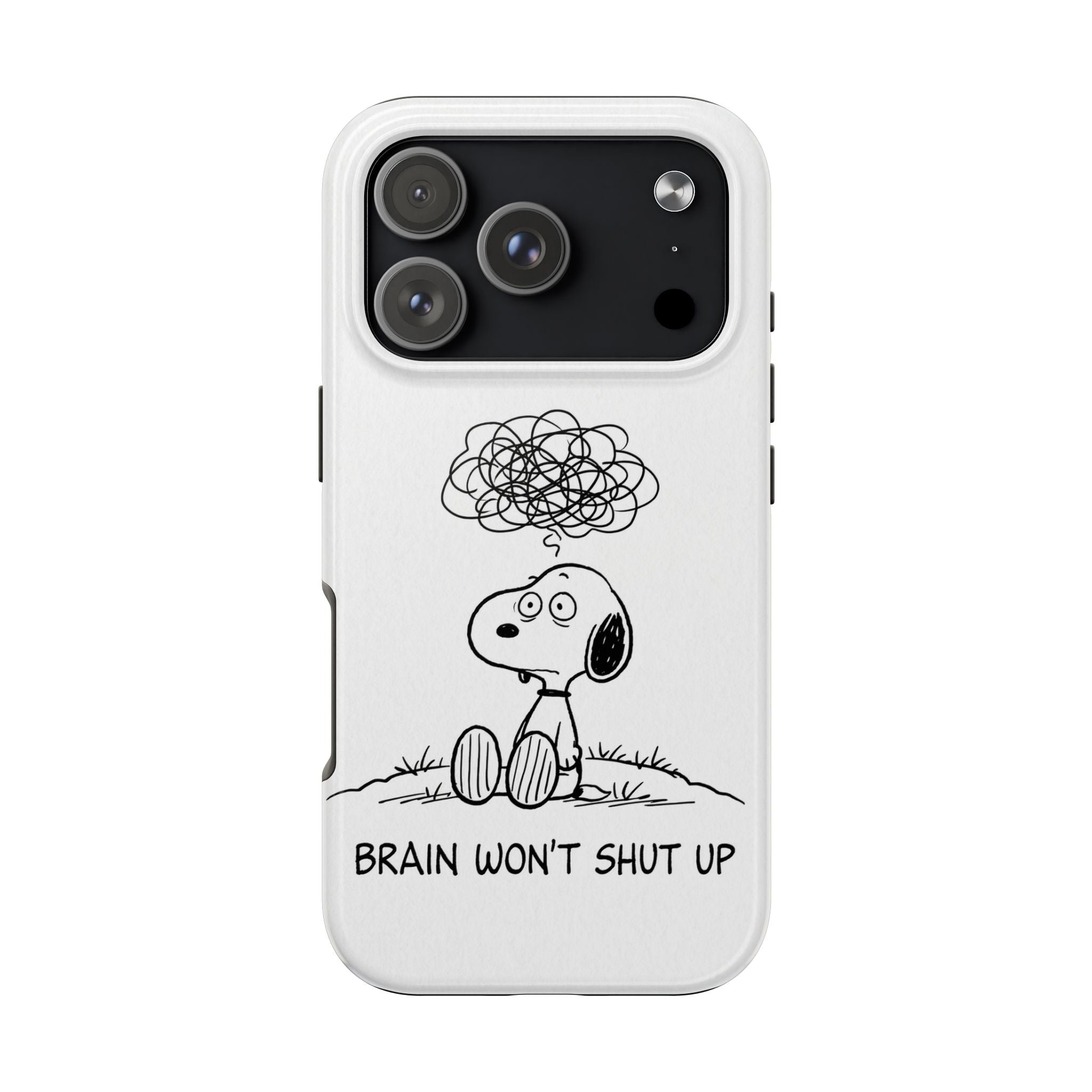 Snoopy Anxiety Phone Case