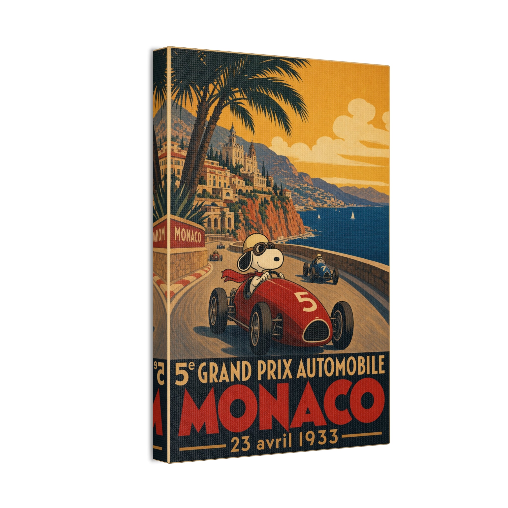 Monaco Grand Prix Canvas
