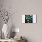 Snoopy Paris Autumn Canvas