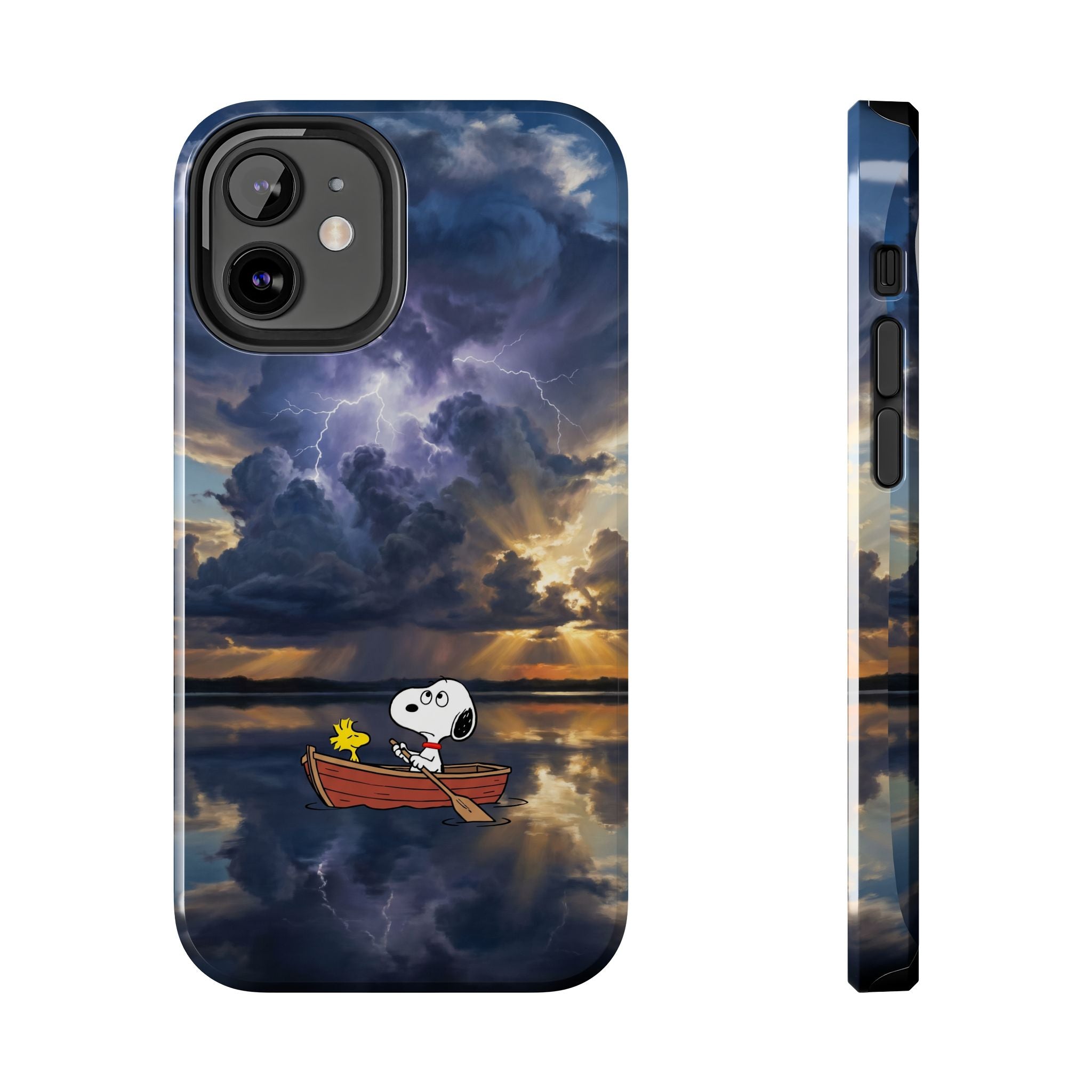 Stormy Rowboat Phone Case