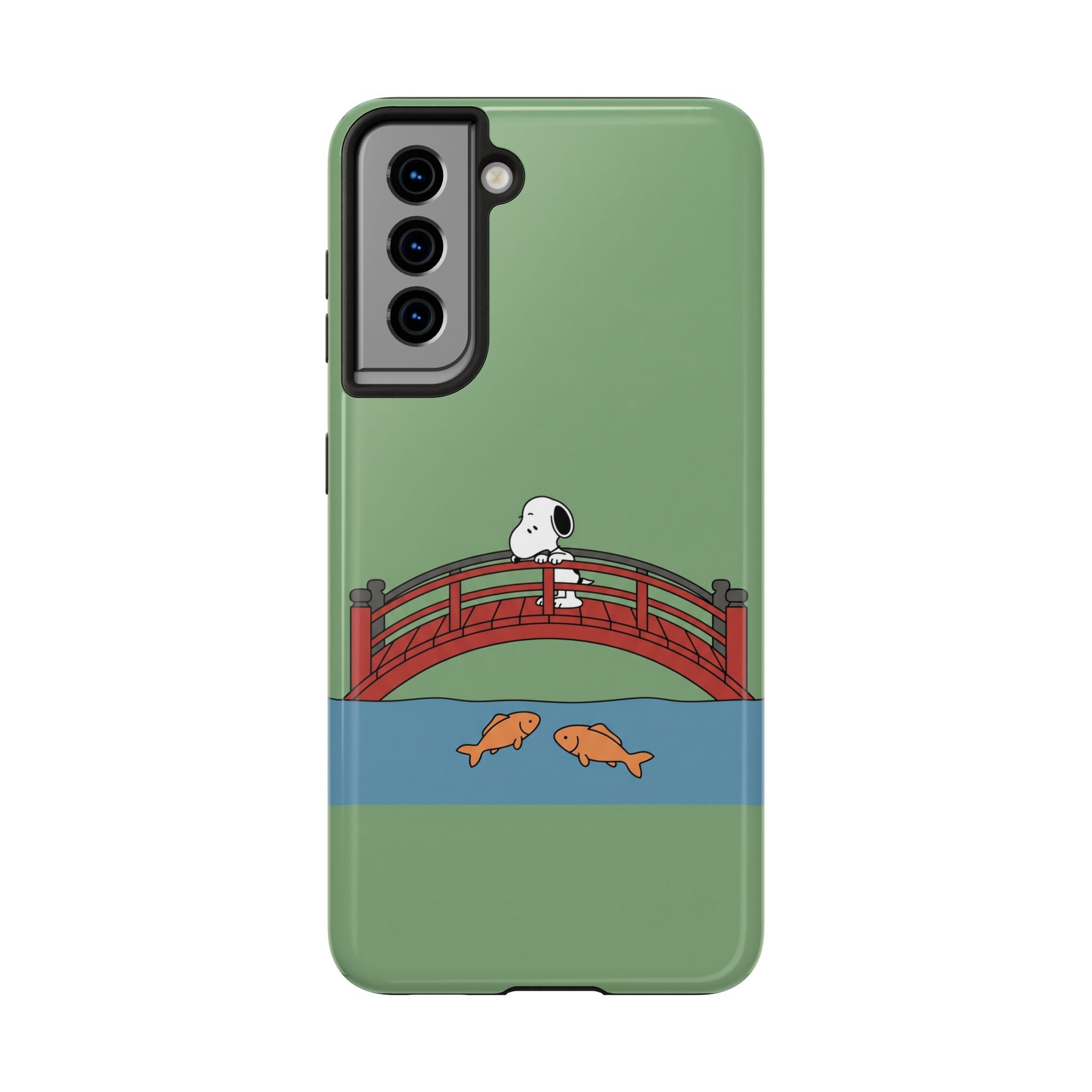 Koi Bridge Phone Case