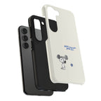 Snoopy Weightlifting Phone Case