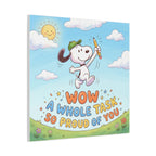 Whole Task Proud Canvas