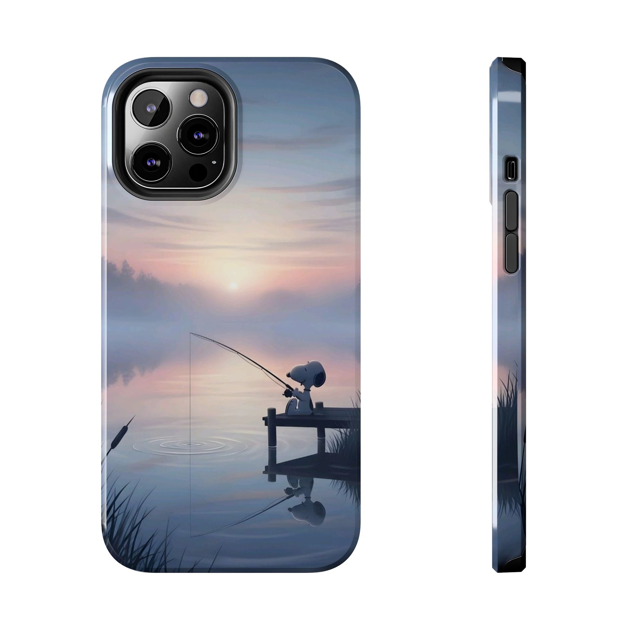 Sunset Fishing Phone Case