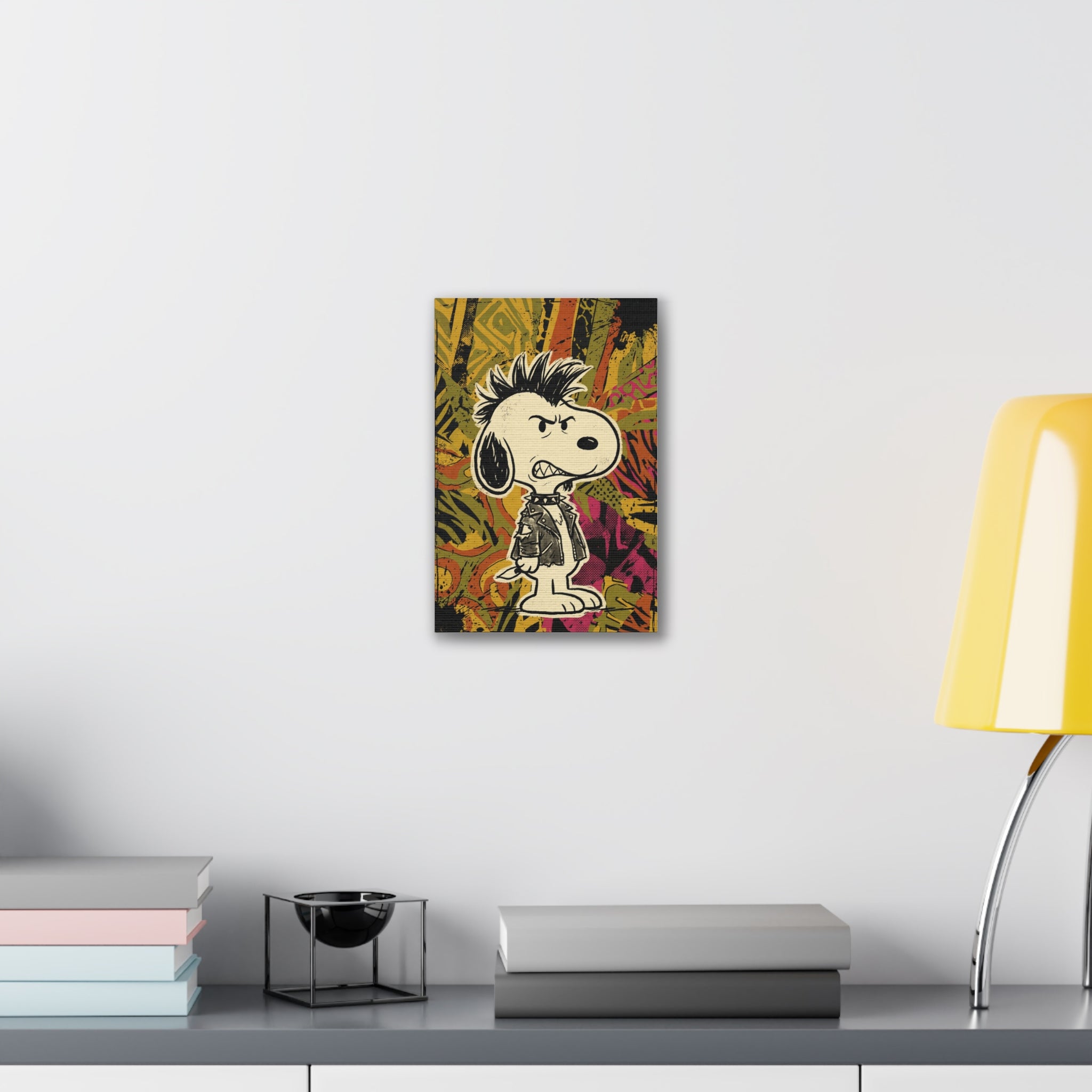 Punk Dog Canvas