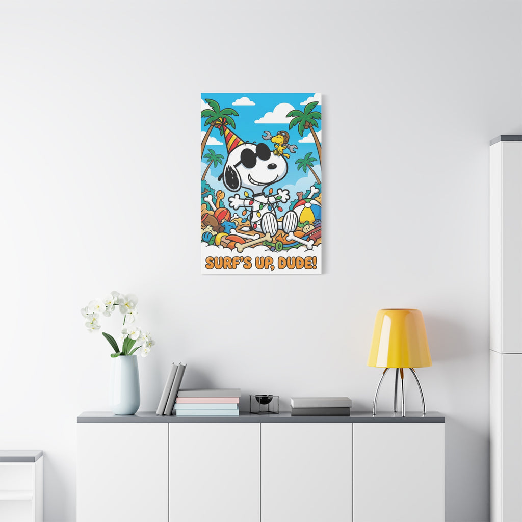 Snoopy Sailing Day Canvas