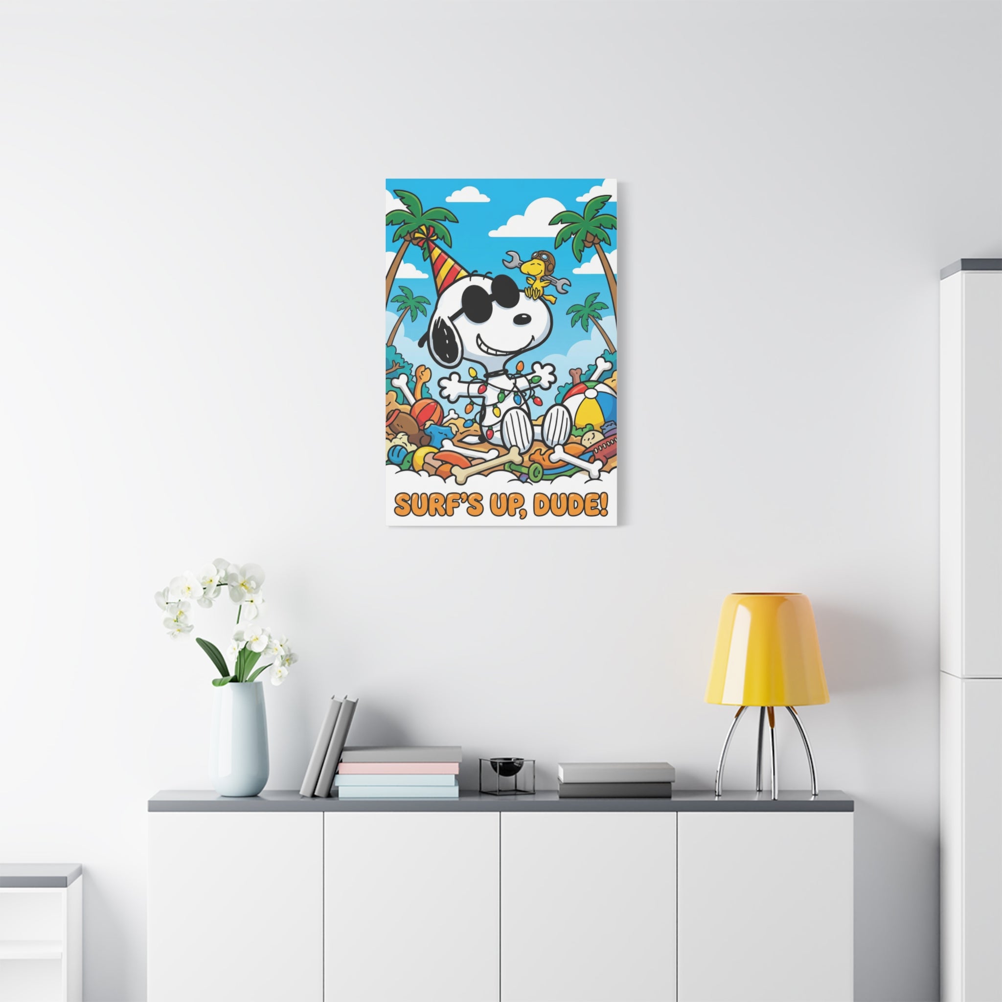 Snoopy Sailing Day Canvas