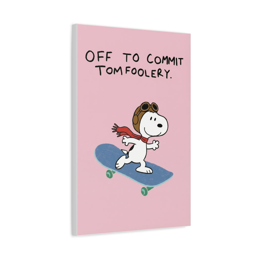 Commit Tomfoolery Canvas