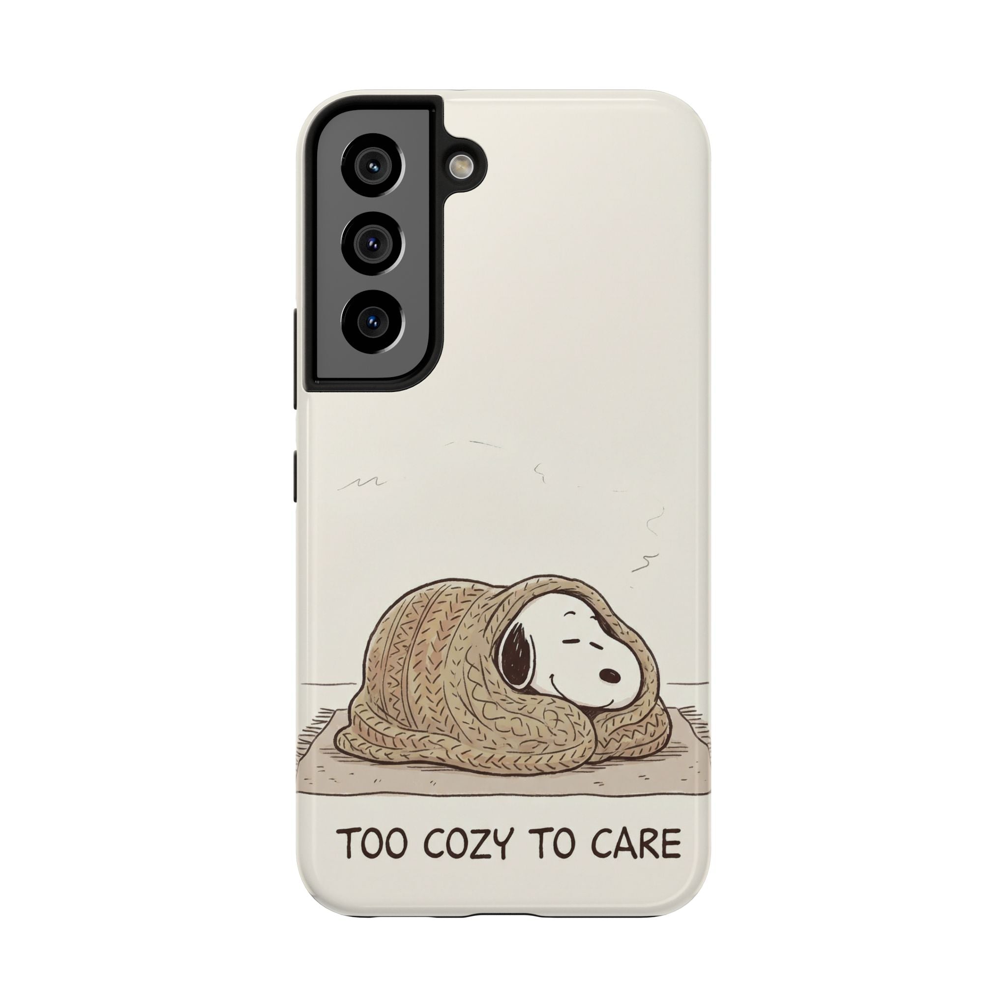 Too Cozy To Care Case