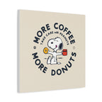 Coffee And Donuts Canvas