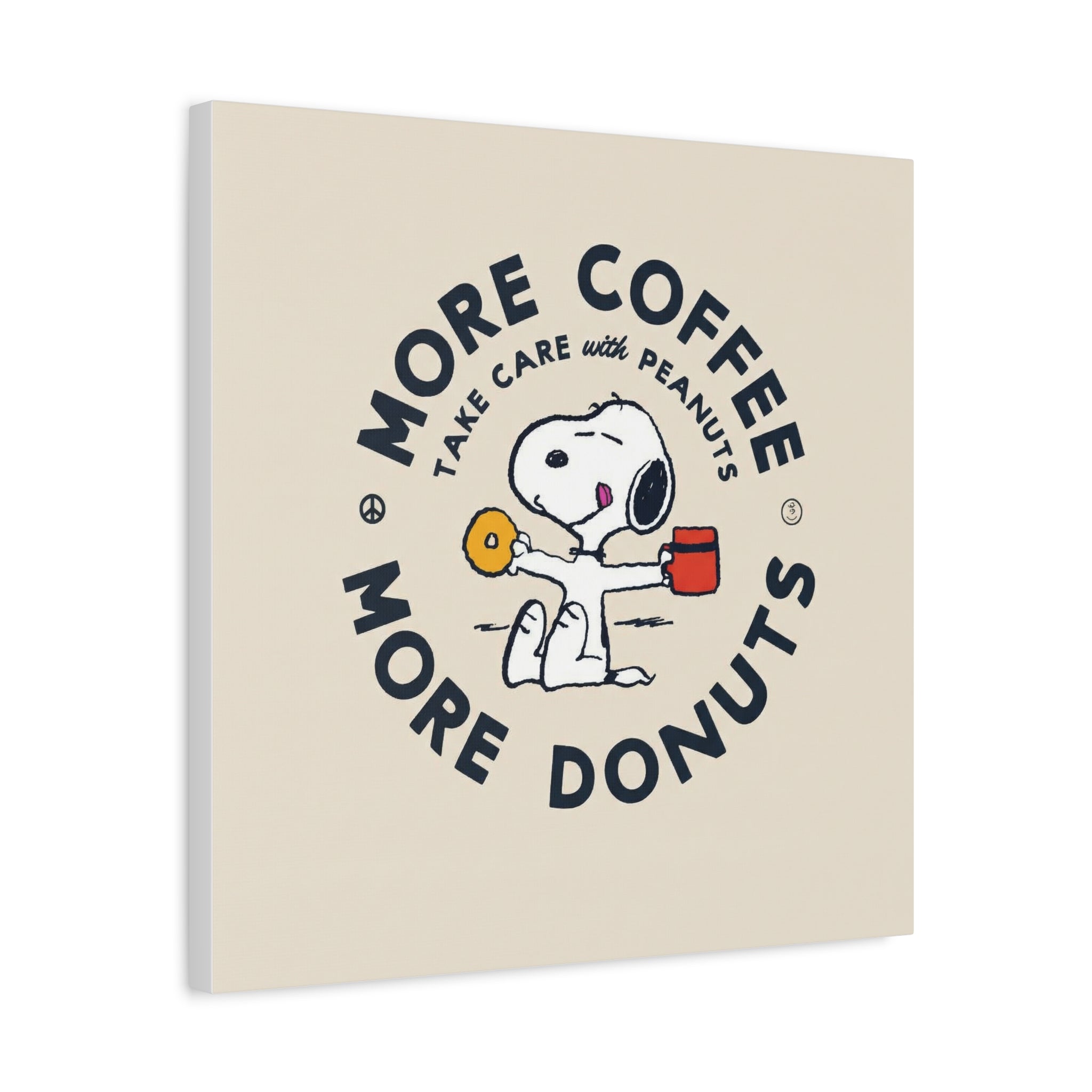 Coffee And Donuts Canvas