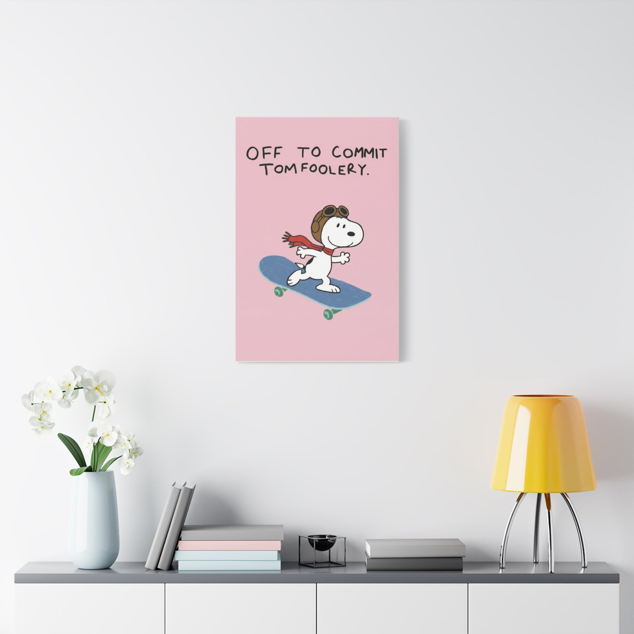 Commit Tomfoolery Canvas