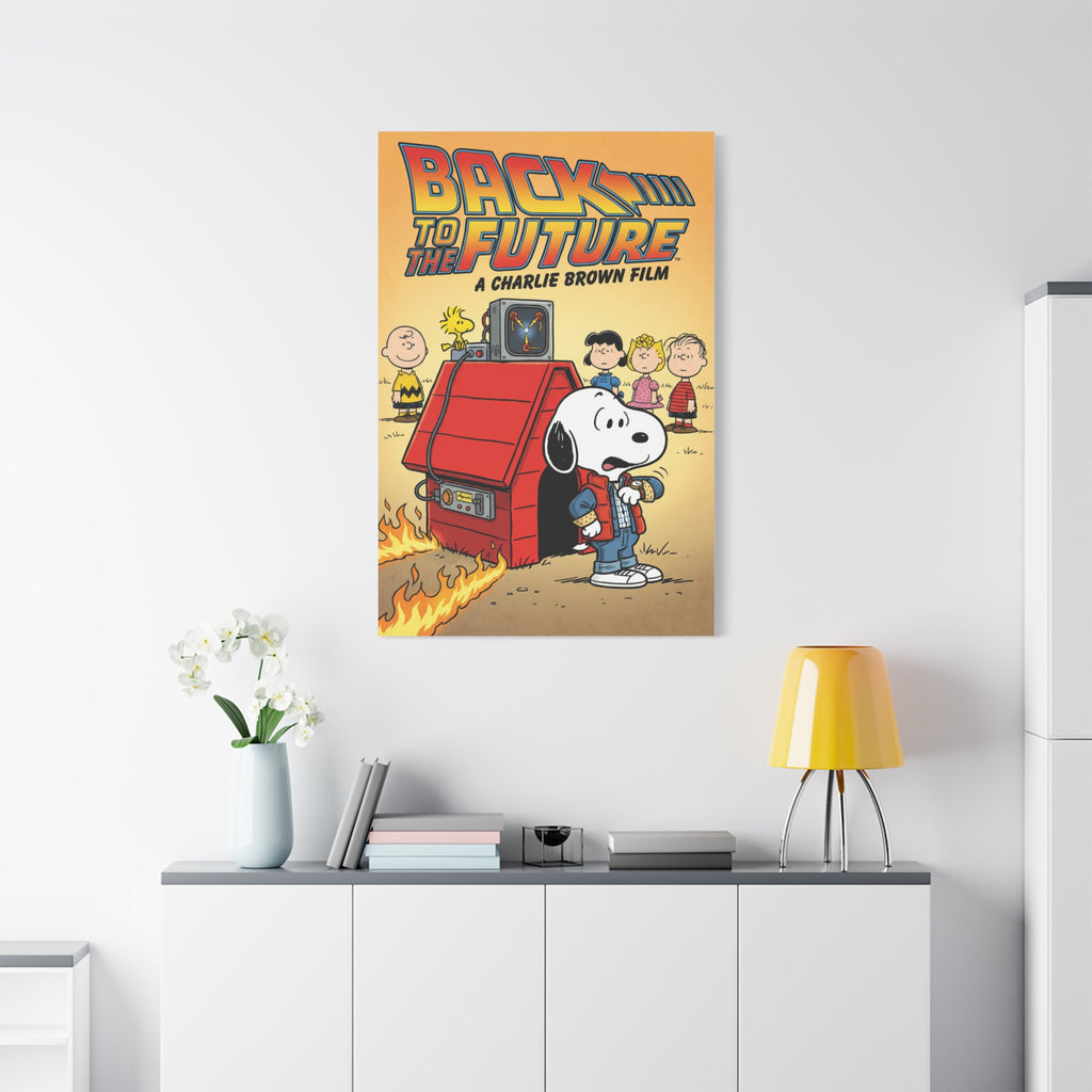 Back To The Future Canvas