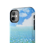 Blue Flower Field Case