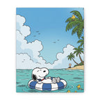 Inner Tube Float Canvas