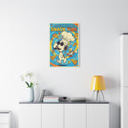 Snack Time Pizza Canvas