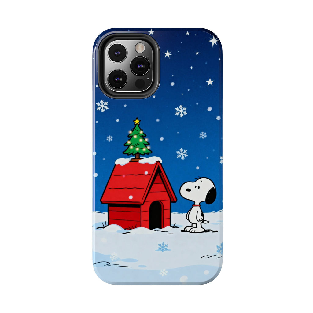 Christmas Doghouse Phone Case