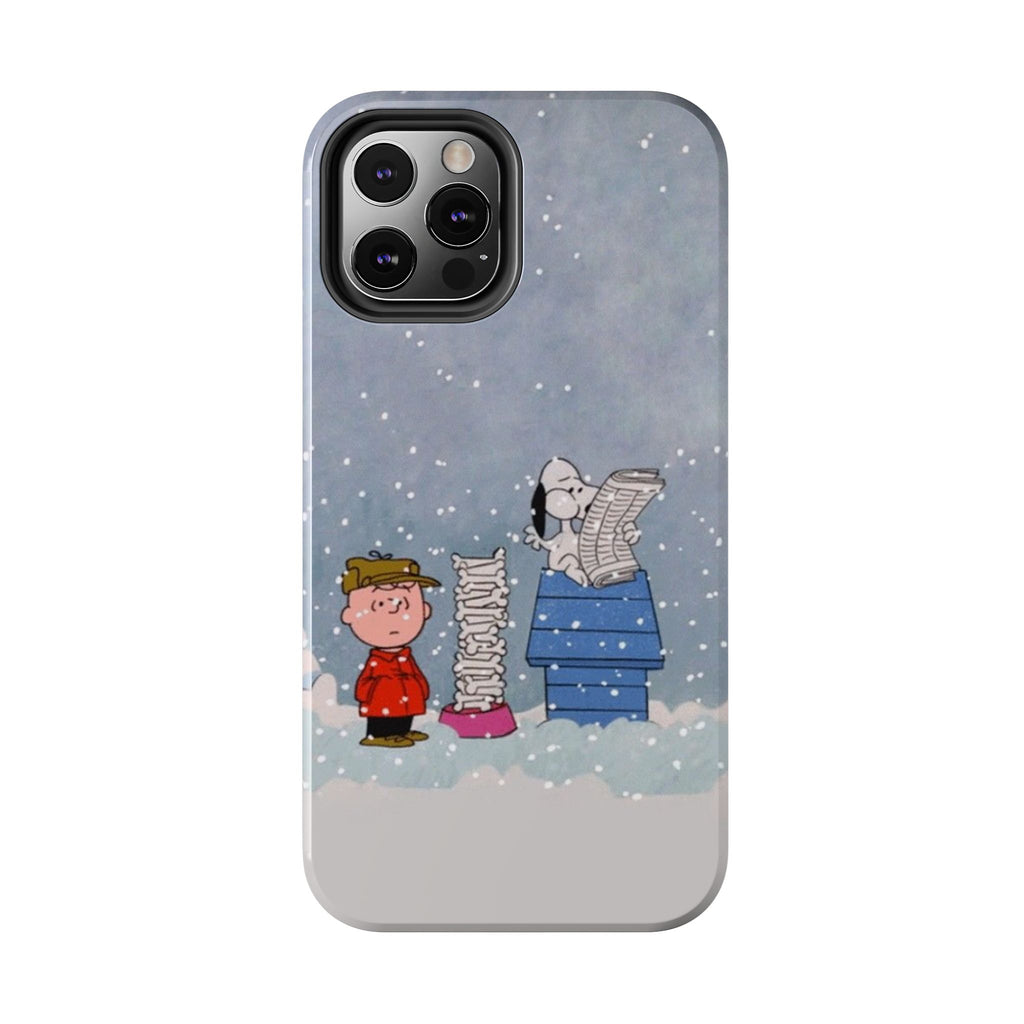 Snowy Reading Phone Case
