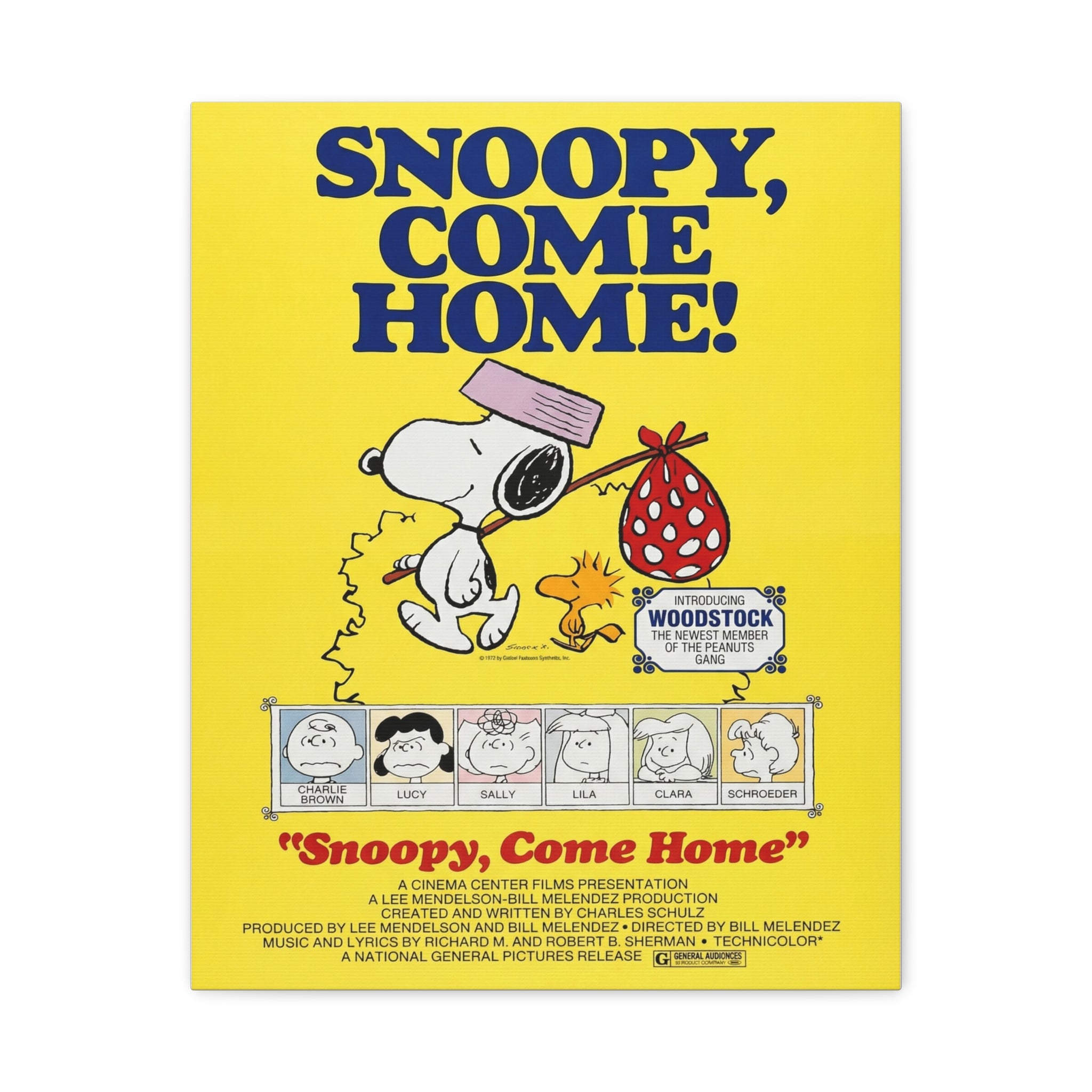 Snoopy Come Home Canvas