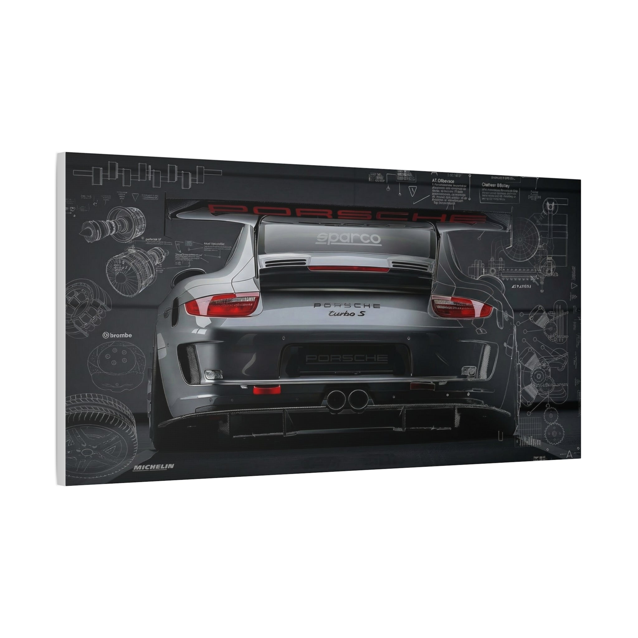 Porsche GT3 RS Canvas