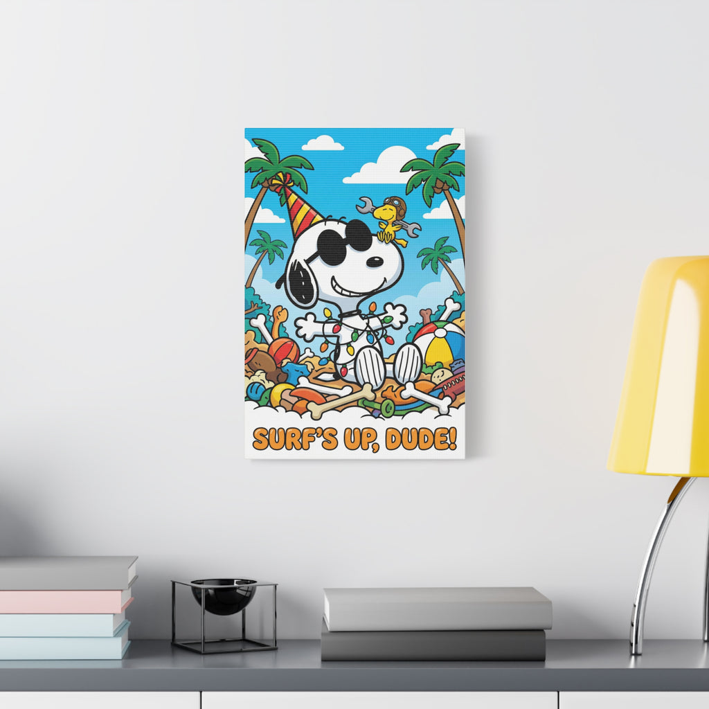Snoopy Sailing Day Canvas