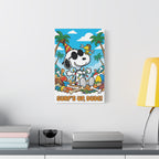 Snoopy Sailing Day Canvas