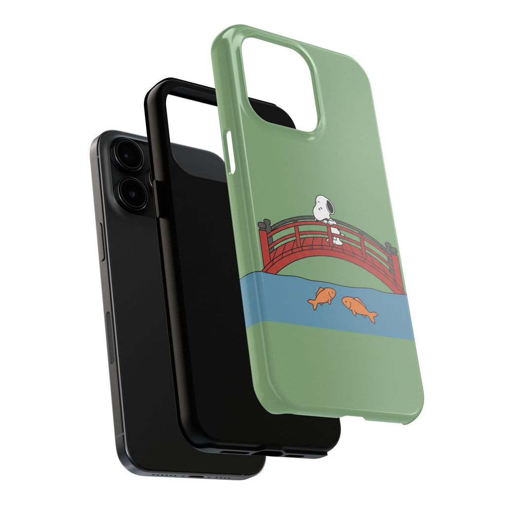 Koi Bridge Phone Case