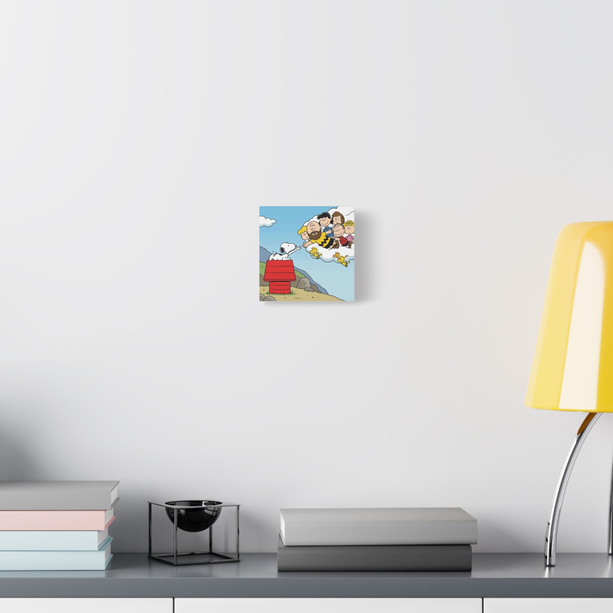 Snoopy Painting Reimagined Canvas
