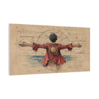 Straw Hat Pirate Canvas