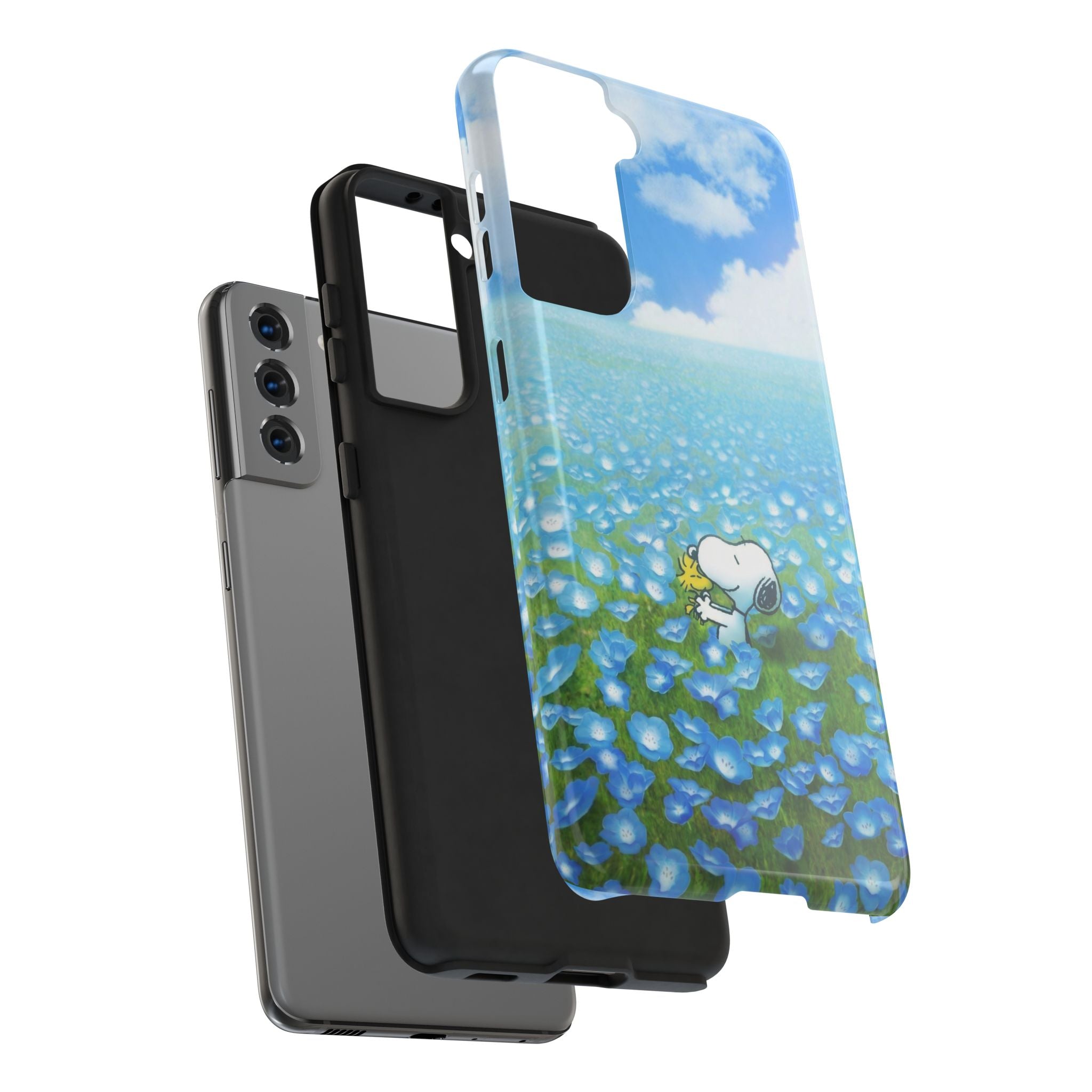 Blue Flower Field Case