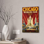 Chicago Fair Vintage Canvas