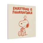 Snoopy And Woodstock Canvas