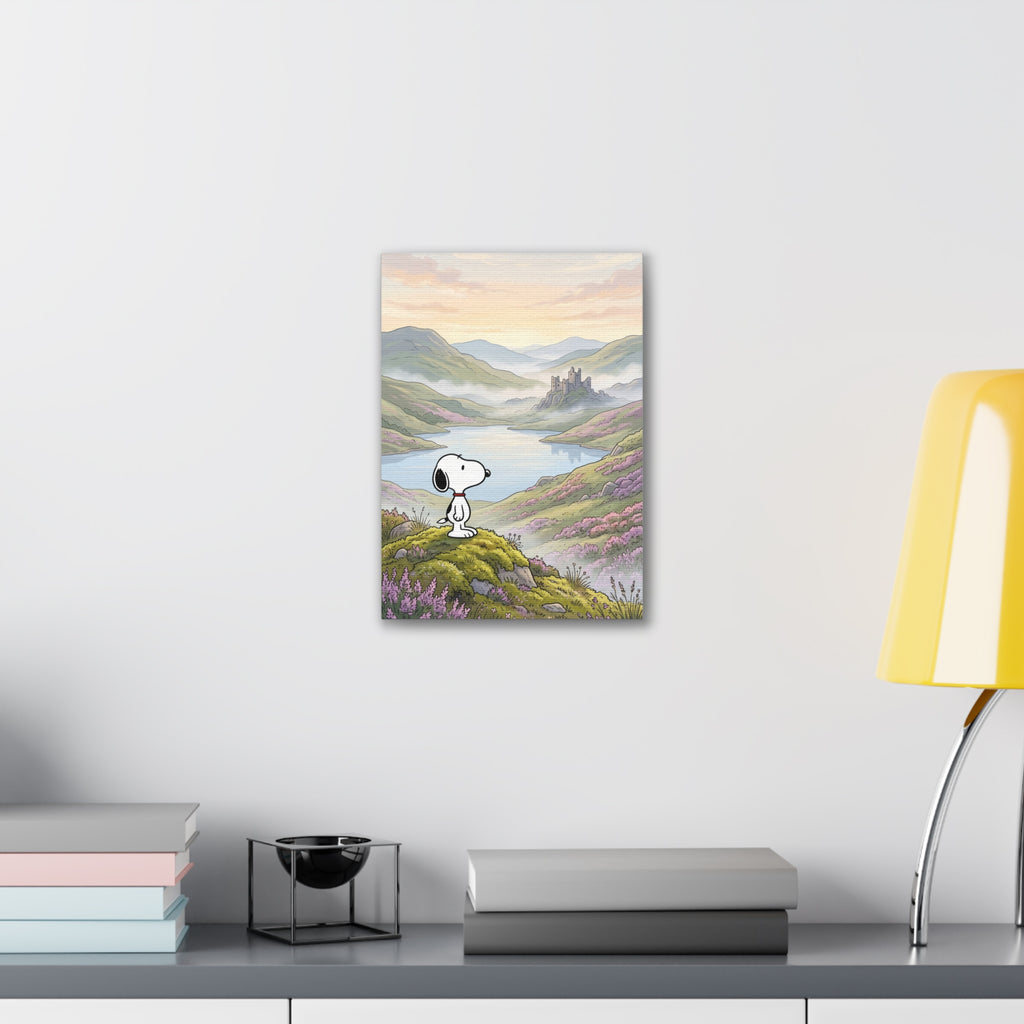 Scenic Lake Canvas