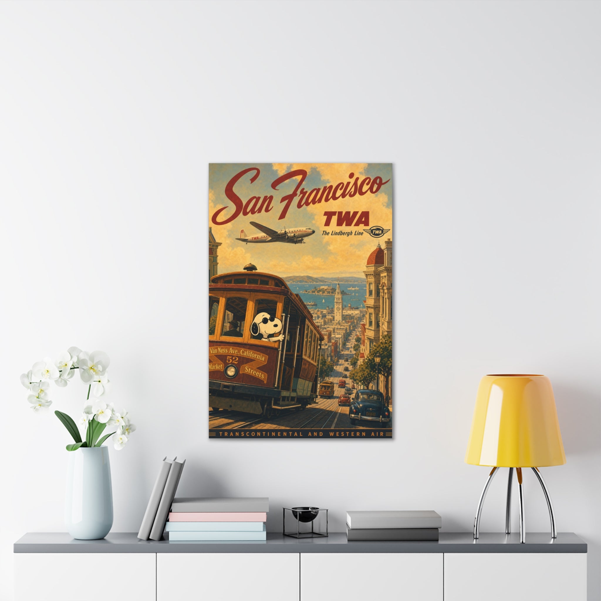 San Francisco Cable Canvas